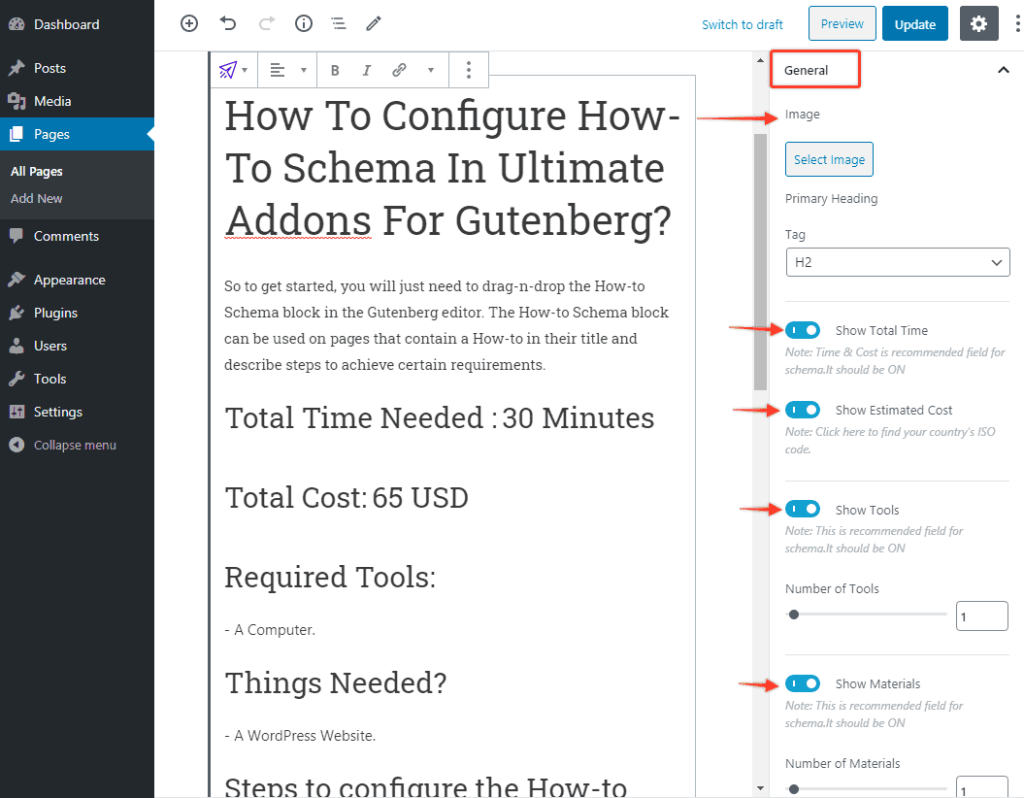 How-to Schema