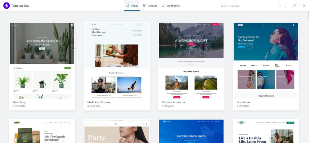 Wireframe Blocks