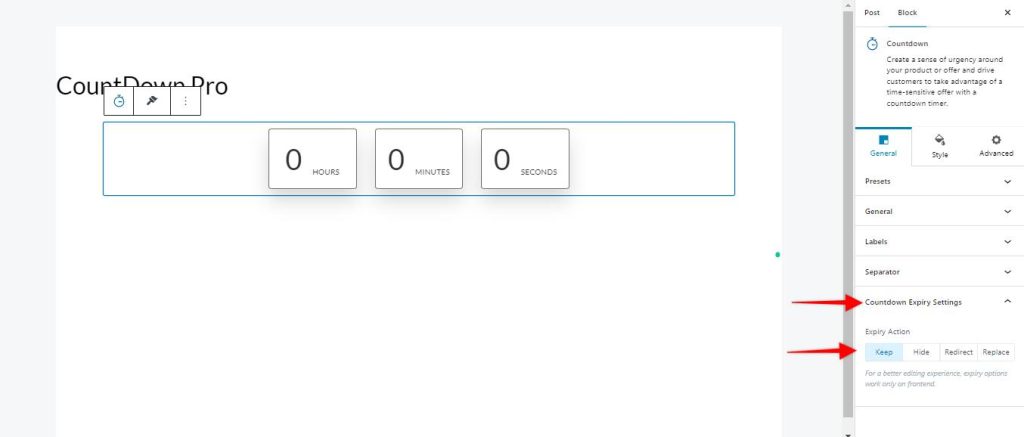 Countdown-pro-keep-hide