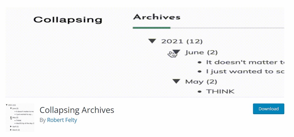 Collapsing Archives