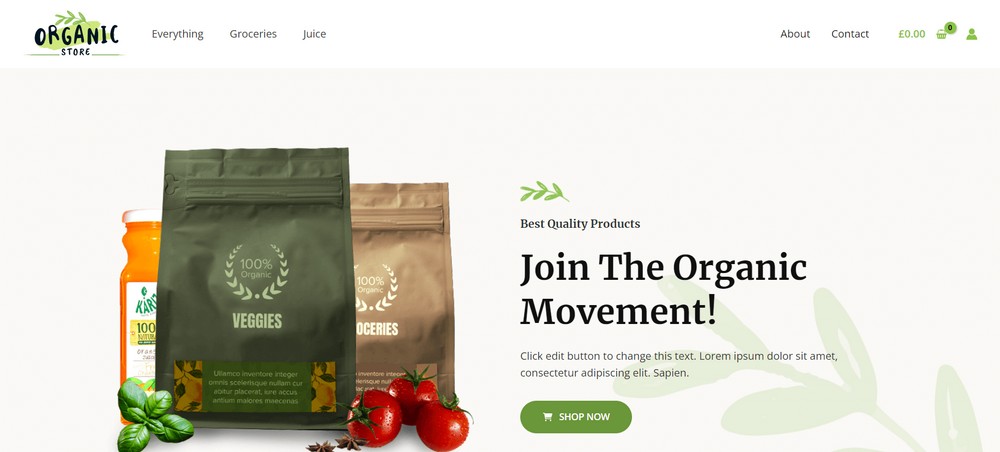 Organic Store