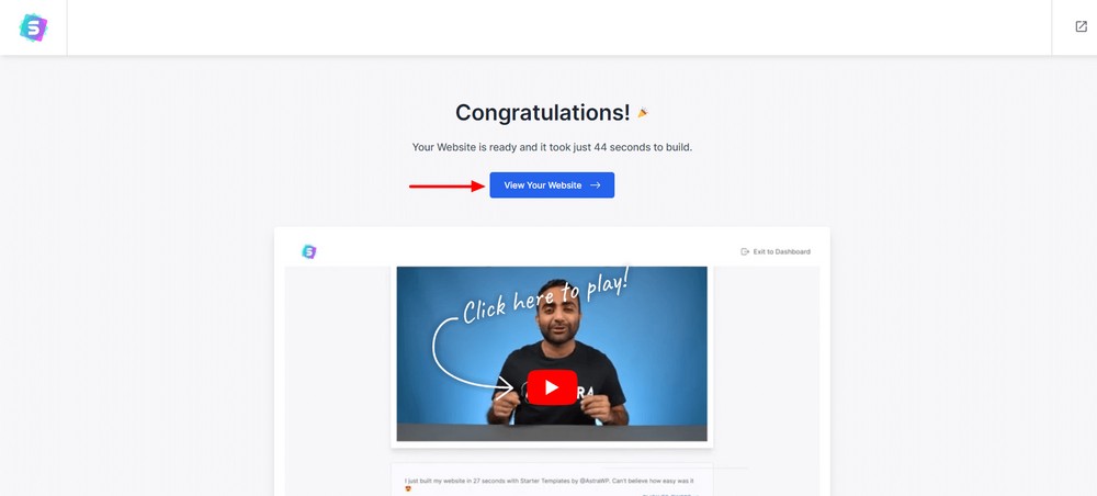 Visit your website