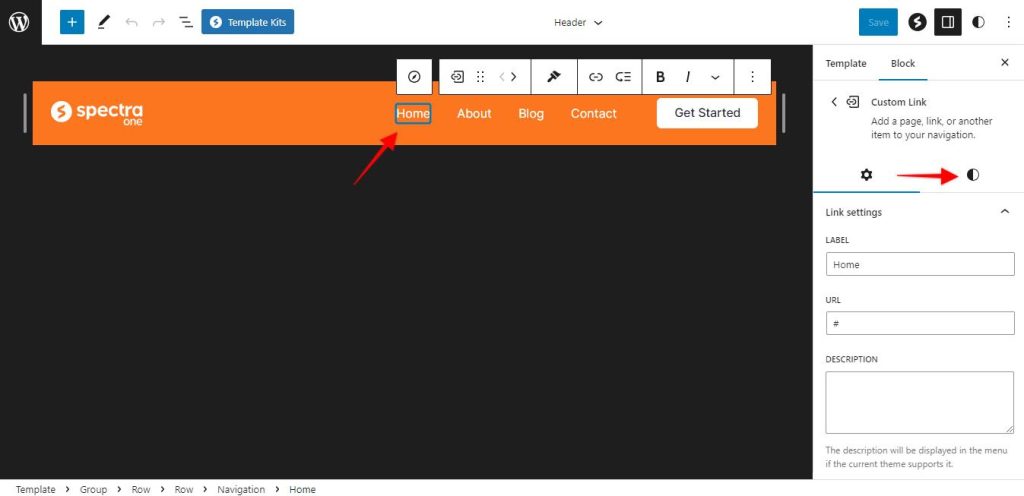 Block based editor