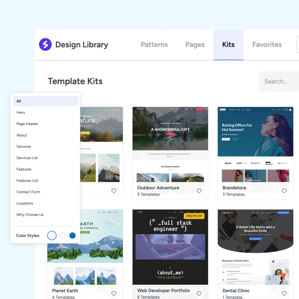 Hundreds of Free Templates
